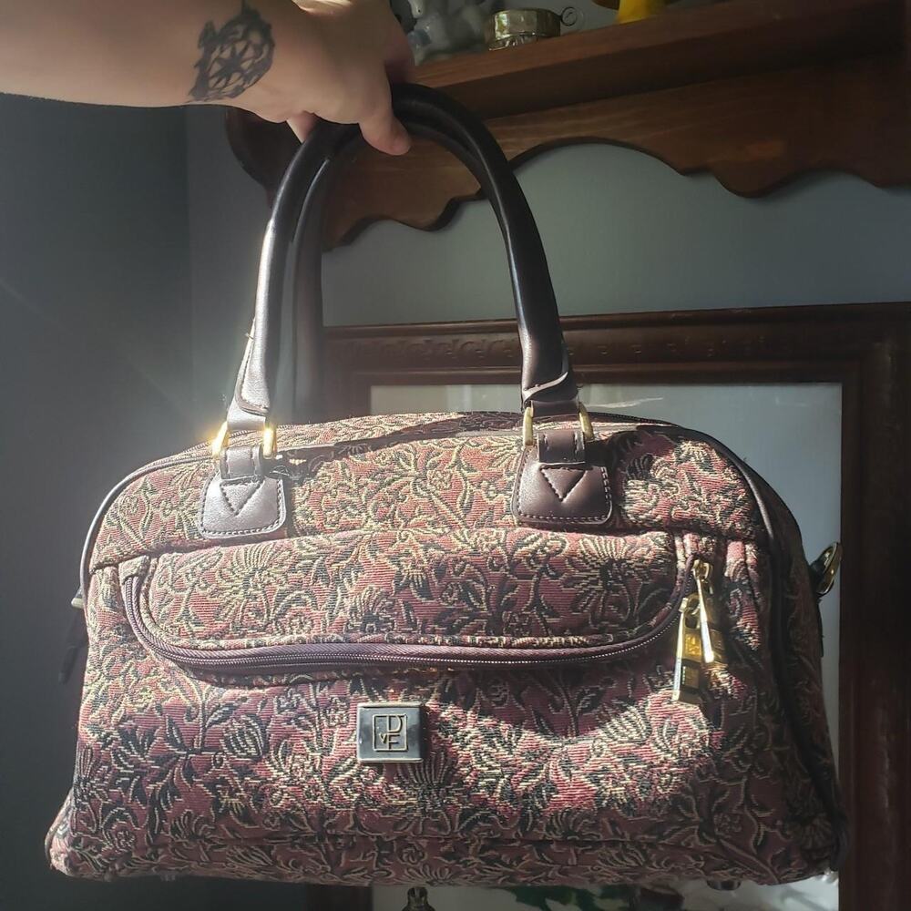 Vintage Diane Von Furstenberg carry on weekender bag